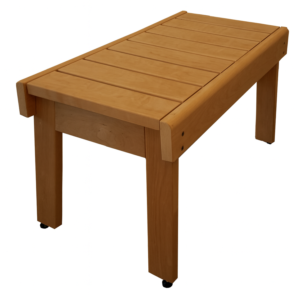 Hilla-penkki lämpöhaapa, mittojen mukaan